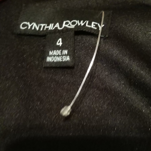 VVS DESIGNER Cynthia Rowley Cowl Neck Empire Waist Sequined Sheath Dress. NWT - Picture 5 of 7